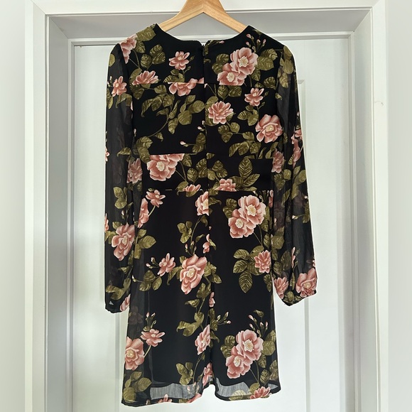 Robe fleuri à manche longue - Picture 4 of 4